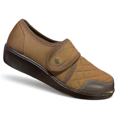 Calzado Casual Textil para Mujer R&oacute;mulo Ref 3183 Nut - Caf&eacute; | Calzado C&oacute;modo y Ergon&oacute;mico | Tus Pasos Bogot&aacute;
